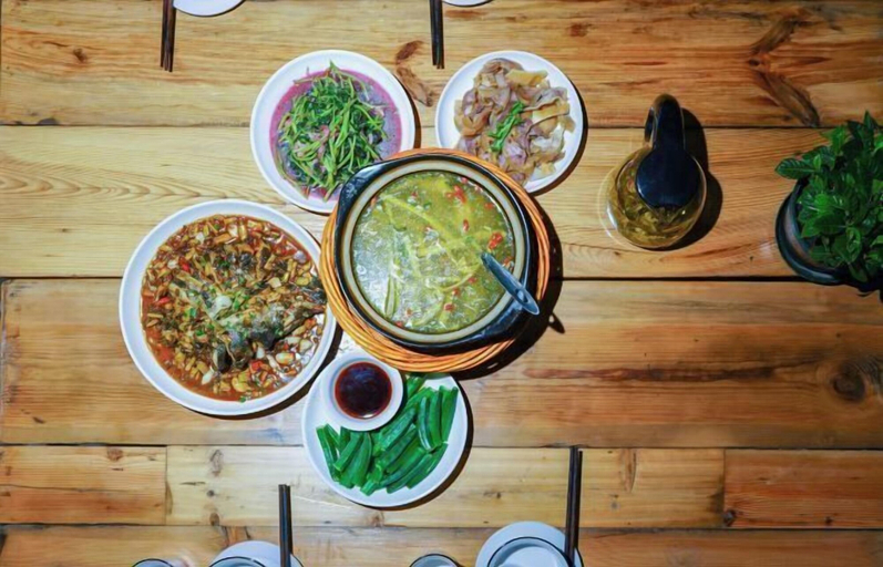 Food & Drinks 5, Jushe village Meisu Inn, Huzhou