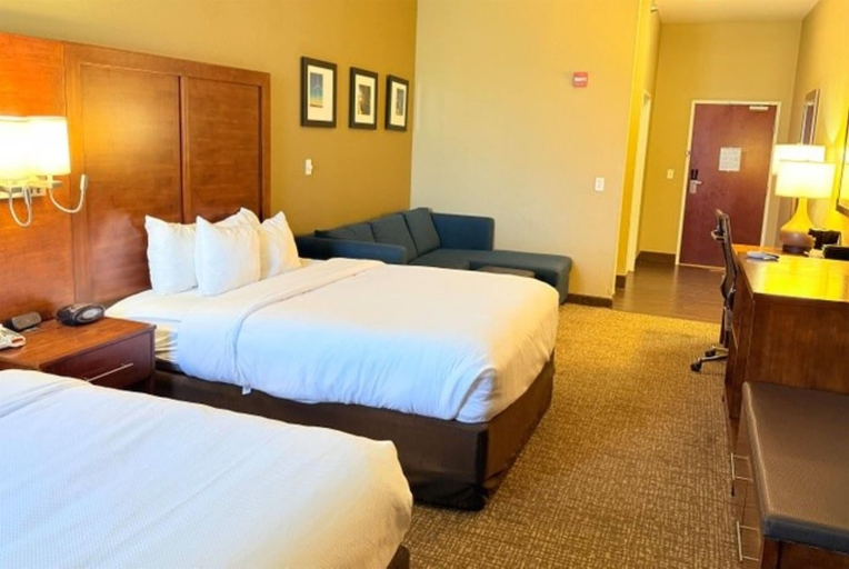 Bedroom 2, Hawthorn Extended Stay by Wyndham Amarillo, Randall