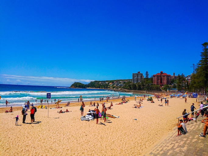 5, Beachfront Manly Apartment With Balcony & Parking, Sydney