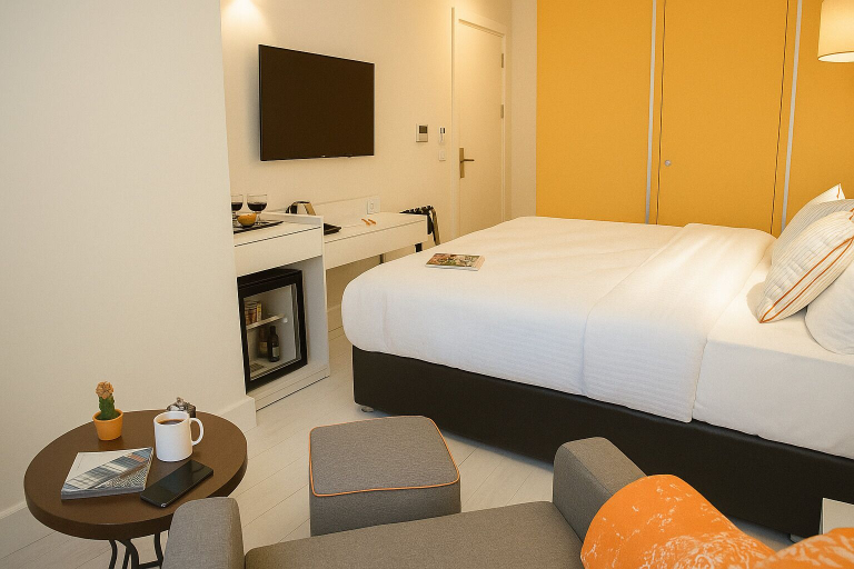 Bedroom 4, Sparkle Hotel, Şişli