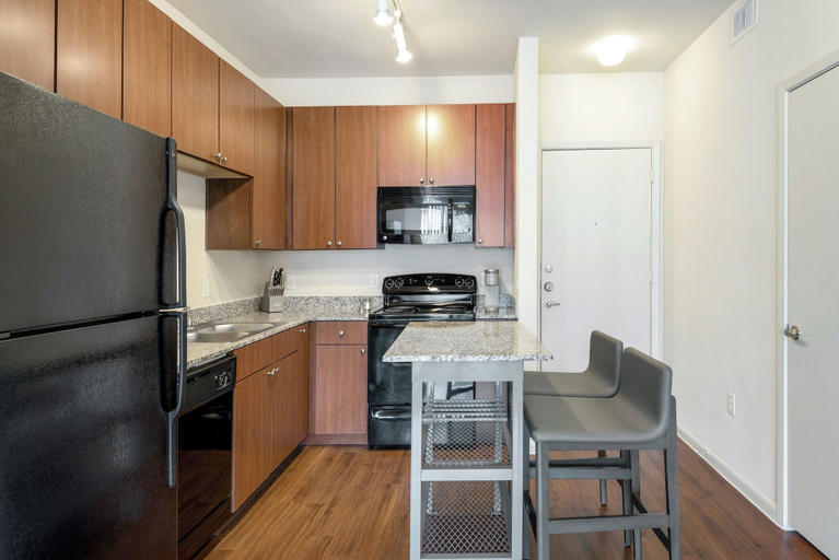 Private kitchen 2, Webster Apartments By Landing, Houston