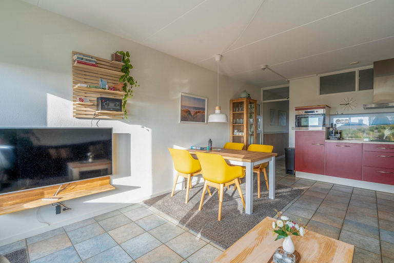 Living room 2, 4 Person Apartment With sea View, Texel