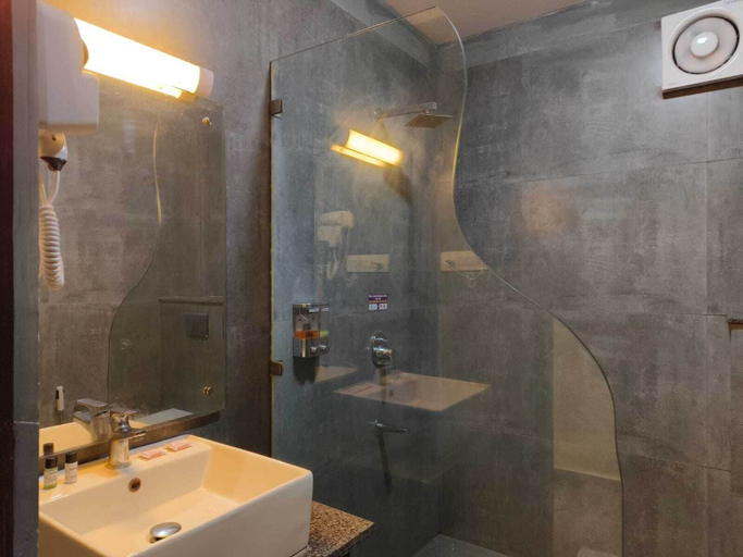 Bathroom 3, Brinjal Hotels, Dehradun