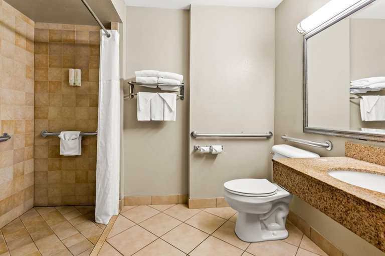 Bathroom 4, Econo Lodge Mt Hope - Beckley North, Raleigh
