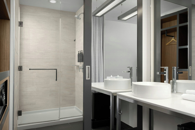 Bathroom 4, Aloft by Marriott Hillsboro-Beaverton, Washington