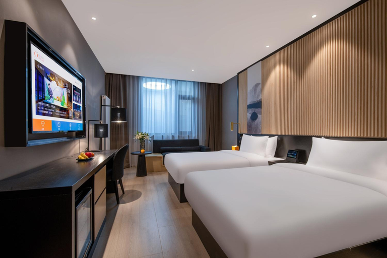 Bedroom 2, Orange Hotel Beijing Jiugong, Beijing