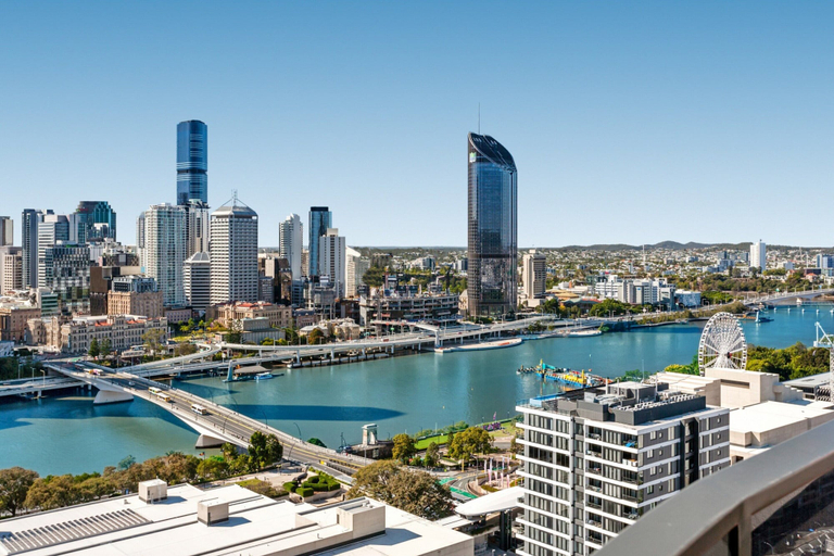 View from property, River-view Unit With Rooftop Pool Near Museums, Brisbane