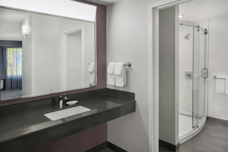 Bathroom 4, Courtyard by Marriott Kansas City Shawnee, Kansas City