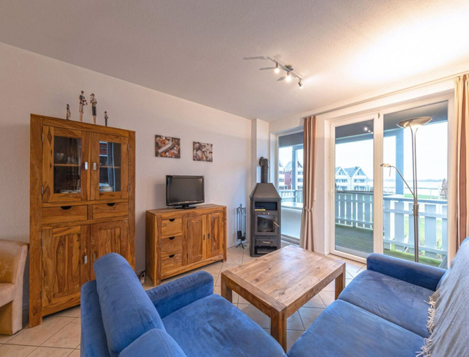 Living room 5, Appartement im Ferienpark in Rechlin, Mecklenburgische Seenplatte