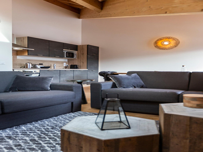 Living room 3, Apartment in Vaujany Near Alpe D'huez Slopes, Isère