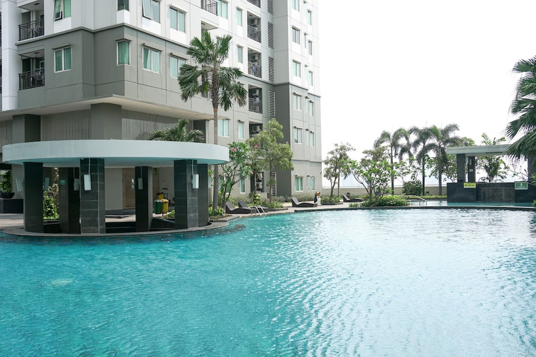 Exterior & Views 2, Comfortable And High Floor 2Br Apartment At Thamrin Residence, Central Jakarta
