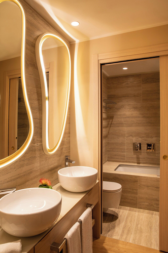 Bathroom 5, Rosa Grand Milano - Starhotels Collezione, Milano