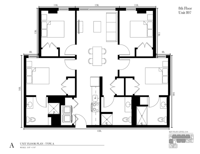 Room 2, 4BR Group Retreat Near Lincoln Park, Cook