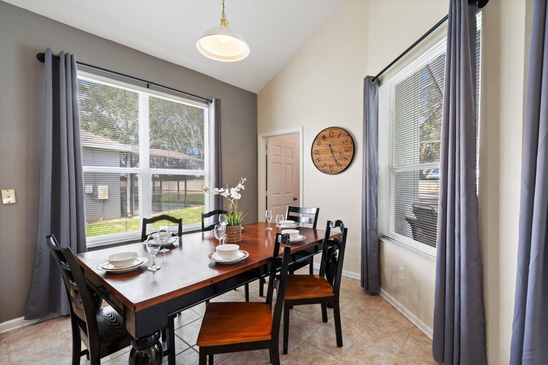 Dining, Windsor Palms Resort 5 Bedroom Home with Game Room 5 Home, Osceola