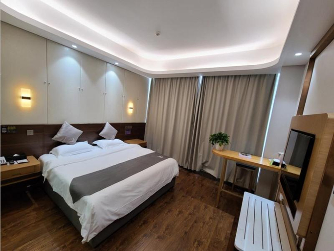 Bedroom 2, GreenTree Eastern Rizhao High Speed Railway Station Hotel, Rizhao