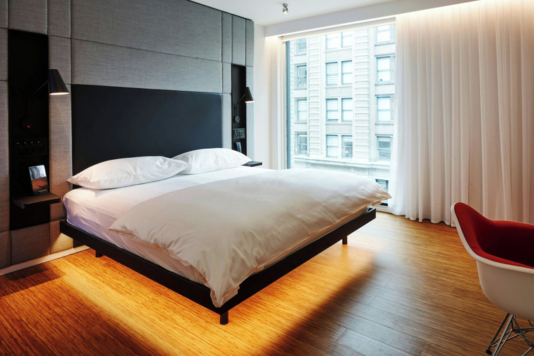 Bedroom 3, citizenM Los Angeles Downtown, Los Angeles