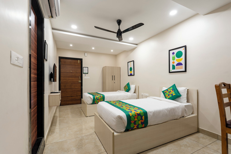 Bedroom 1, Treebo Sea Heights, East Godavari