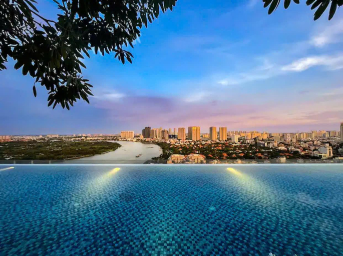 Swimming pool 4, Bluesky d'Edge Thao Dien Luxury Vacation, District 2