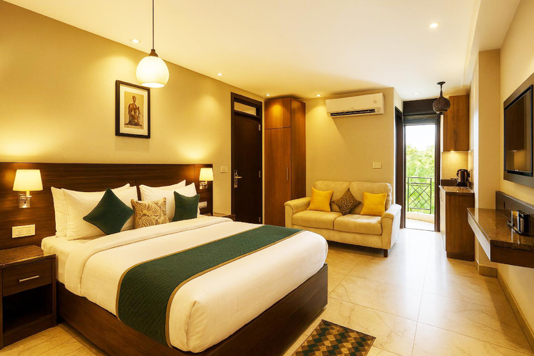 Bedroom, Hotel Hauz Khas Inn, Delhi