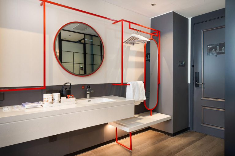Bathroom 4, XIAMEN ZHONGSHAN ROAD QULISTAR HOTEL, Xiamen