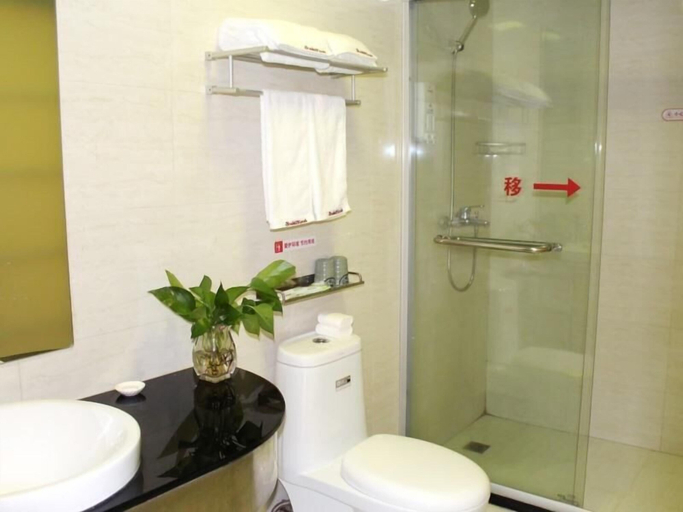 Bathroom 3, Shell Shanghai Yangpu District Shuangyang Road Hotel, Shanghai