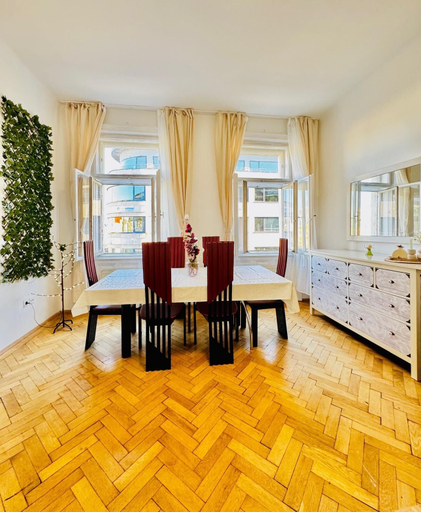 Living room 4, Cozy 1BR and Living Room Apartment, Wien
