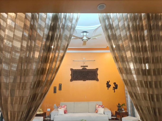 Bedroom 2, Ish Atithya Corporate Serviced Apartments with Modular Kitchens in Lucknow, IN, Lucknow