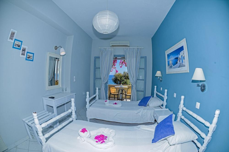 Bedroom 2, Nostos Beach Hotel, South Aegean