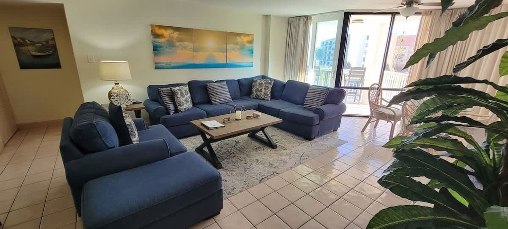Living area 2, Beachfront Resort * Heated Pool * Sleeps Heaps (Saida Royale 9039) by RedAwning, Cameron