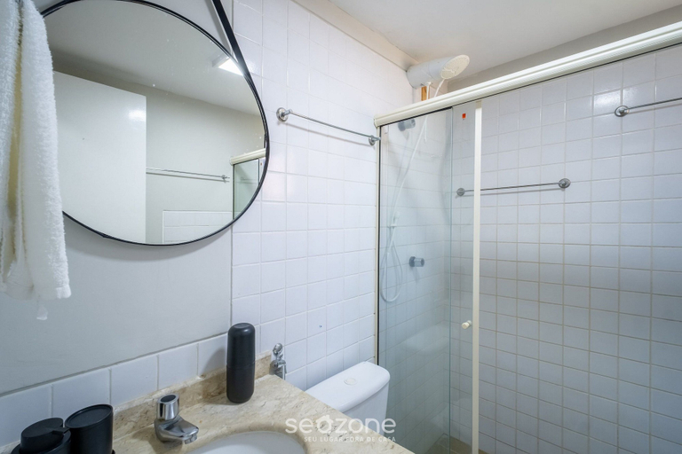 Bathroom 5, Condominium With Gym and Pool in Guarajuba - Camacari GSH, Camaçari