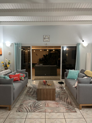 Living area 2, 3 Bedroom Villa in Pos Chiquito Sun and Fun 5 Minute Walk to Beach