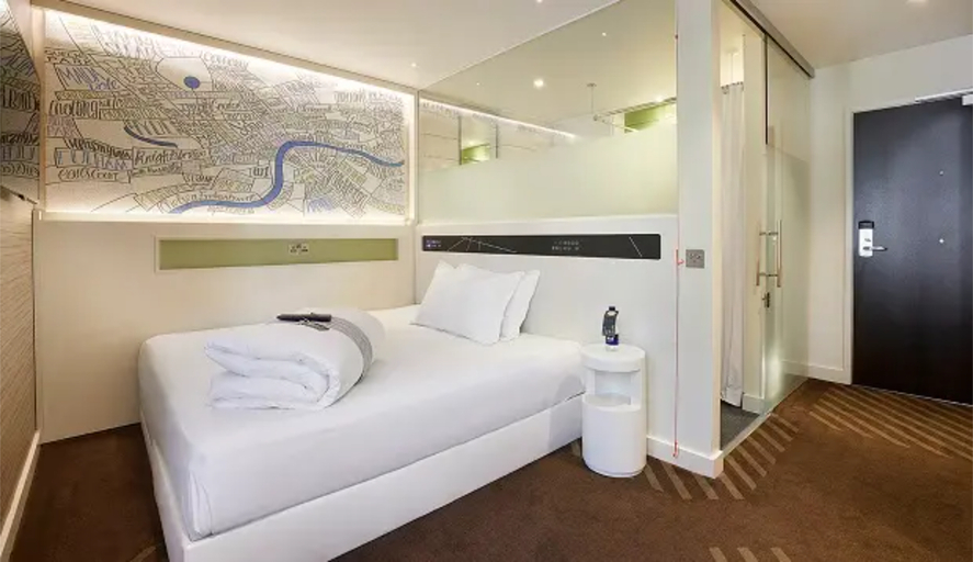 Bedroom 5, hub by Premier Inn London Clerkenwell, London