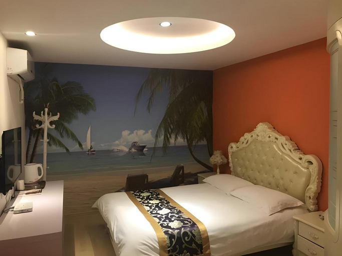Bedroom 2, Shell Jinan Gaoxin District Shunhua Road Qilu Software Park Hotel, Jinan
