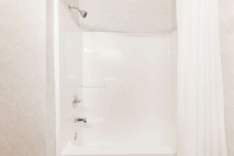 Bathroom 5, Sleep Inn & Suites near University, White