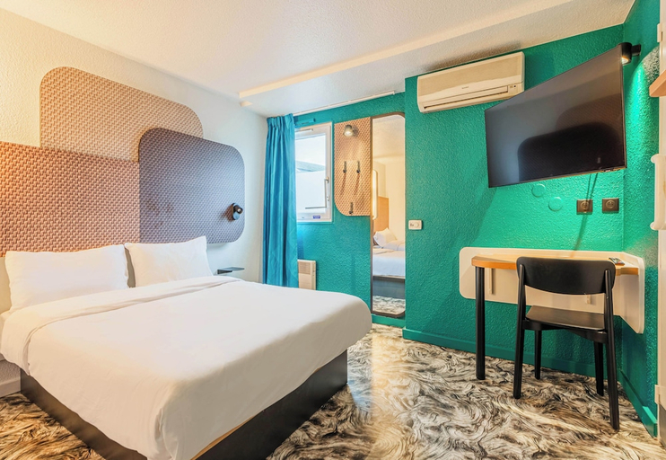 Bedroom 3, B&B HOTEL Strasbourg Nord Schiltigheim, Bas-Rhin