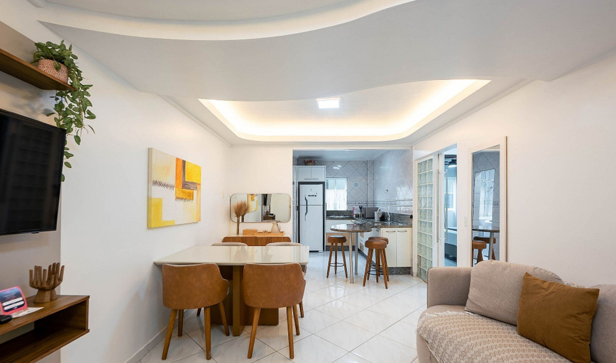 Living area 4, Apts in Condominium 40 Meters From Bombinhas Beach - Bdss, Bombinhas
