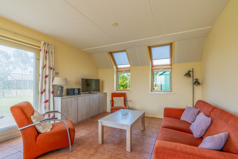 Living room 5, Detached Holiday Home With a Rural View, Texel