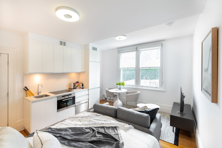 Private kitchen 5, Quiet Glebe Studio Near Parks & Cafes, Sydney