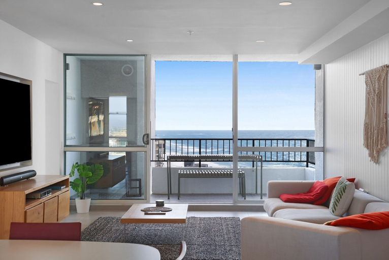 Living room 5, Surfers Paradise Stay With Resort-style Amenities, Gold Coast