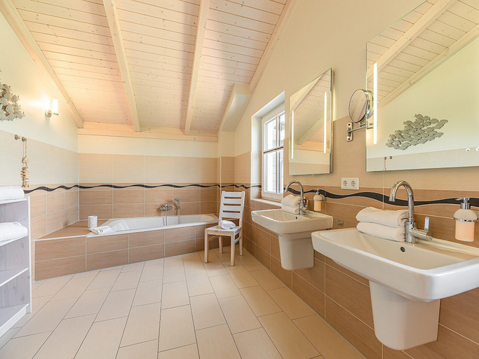 Bathroom 2, Ferienhaus in Dagebuell im Skandinavischen Stil, Nordfriesland