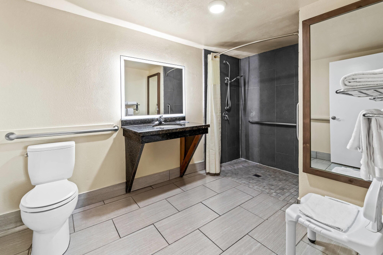 Bathroom 4, Quality Inn & Suites Victorville – Hesperia, San Bernardino