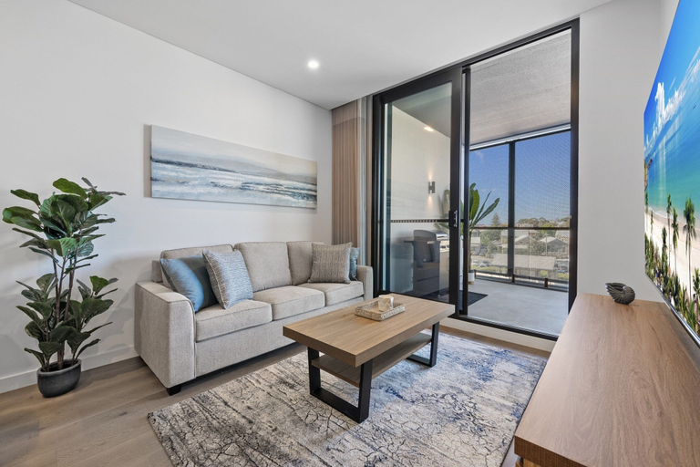 Living area 2, Charming 1-bed With Rooftop Access & Parking, Fremantle