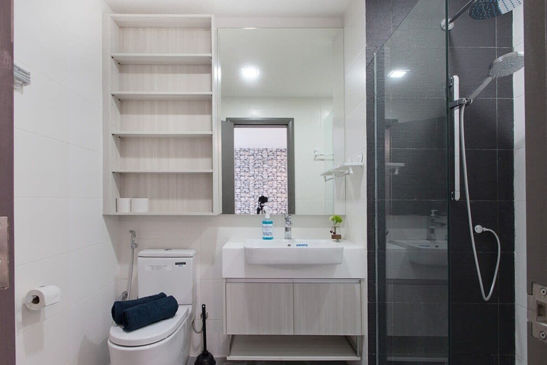 Bathroom, Modern, High Floor Suasana Suites 05 in JB, Johor Bahru