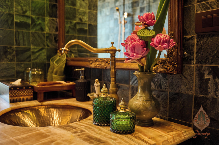 Bathroom 2, Phoum Chaufea Resort, Puok