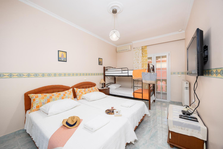 Bedroom, Villa Psaropouli Large Private Pool, A/C, WiFi, Ionian Islands