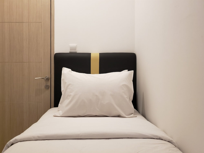 Guestroom 2, Minimalist And Tidy 2Br Apartment At Tokyo Riverside Pik 2, Tangerang