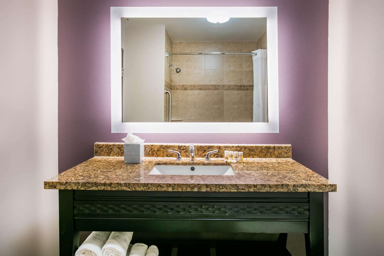 Bathroom 4, La Quinta Inn & Suites by Wyndham DFW Airport West - Euless, Tarrant