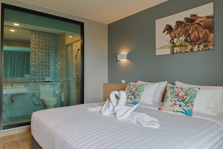 Bedroom 2, Le Lert Hotel Ratchaburi, Muang Ratchaburi
