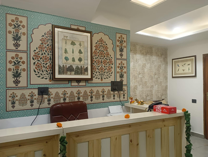 Reception, Naina Lodge, Nainital