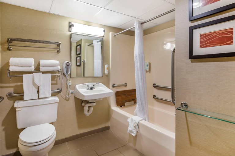 Bathroom 4, Comfort Inn Sedalia Station, Pettis